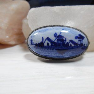 Antique DELPH BROOCH/PIN